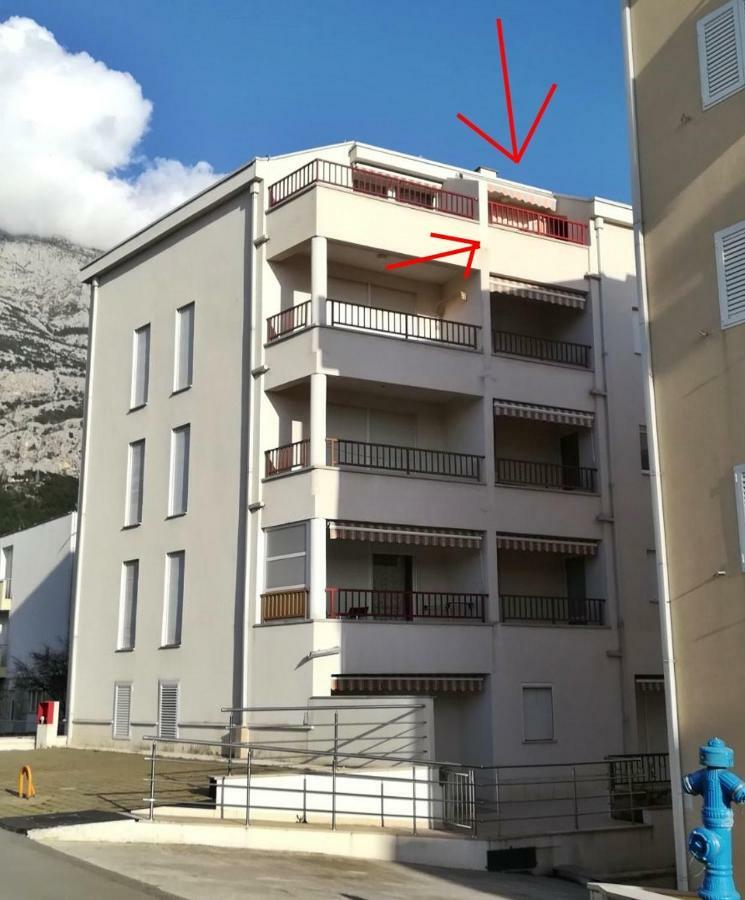 Apartment Andromeda Sea View Makarska Exterior foto